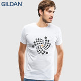 Cryptocurrency Iota Ehtereum Bitcoin Monero Litecoin Ripple T Shirt Men Funny Custom Short Sleeve Stellar Lumens Dogecoin Tee - Crypto gear and stuff