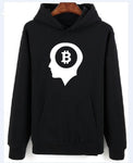 Bitcoin Hoodies With Zipper Men Women Casual Clothing Brand Print Bitcoin Hooded Sweatshirts - Crypto gear and stuff