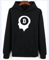 Bitcoin Hoodies With Zipper Men Women Casual Clothing Brand Print Bitcoin Hooded Sweatshirts - Crypto gear and stuff