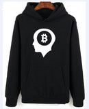Bitcoin Hoodies With Zipper Men Women Casual Clothing Brand Print Bitcoin Hooded Sweatshirts - Crypto gear and stuff