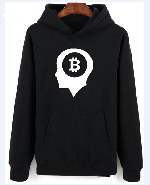 Bitcoin Hoodies With Zipper Men Women Casual Clothing Brand Print Bitcoin Hooded Sweatshirts - Crypto gear and stuff
