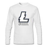 HODL Litecoin T Shirt Long Sleeve Custom Mens T Shirts Fashion 2018 Cotton Crewneck  T Shirts - Crypto gear and stuff