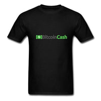 T Shirt Men CRYPTO Black Plus Size Creation Bitcoin Cash Revolution Hipster Clothing T-Shirts - Crypto gear and stuff