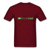 T Shirt Men CRYPTO Black Plus Size Creation Bitcoin Cash Revolution Hipster Clothing T-Shirts - Crypto gear and stuff