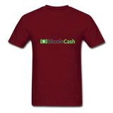 T Shirt Men CRYPTO Black Plus Size Creation Bitcoin Cash Revolution Hipster Clothing T-Shirts - Crypto gear and stuff