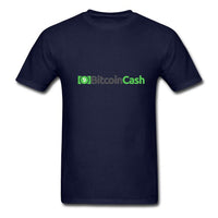 T Shirt Men CRYPTO Black Plus Size Creation Bitcoin Cash Revolution Hipster Clothing T-Shirts - Crypto gear and stuff