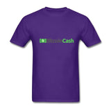 T Shirt Men CRYPTO Black Plus Size Creation Bitcoin Cash Revolution Hipster Clothing T-Shirts - Crypto gear and stuff