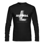 Order this  litecoin T Shirt Custom Long Sleeve Men's Clothes Just Hodl Litecoin - Crypto gear and stuff
