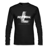 Order this  litecoin T Shirt Custom Long Sleeve Men's Clothes Just Hodl Litecoin - Crypto gear and stuff
