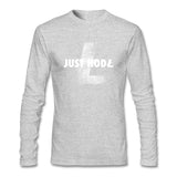 Order this  litecoin T Shirt Custom Long Sleeve Men's Clothes Just Hodl Litecoin - Crypto gear and stuff
