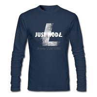 Order this  litecoin T Shirt Custom Long Sleeve Men's Clothes Just Hodl Litecoin - Crypto gear and stuff