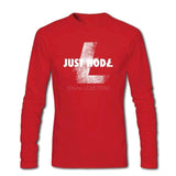 Order this  litecoin T Shirt Custom Long Sleeve Men's Clothes Just Hodl Litecoin - Crypto gear and stuff