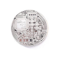 Virtual Money Bitcoin Gold Plated Bitcoin Coin Collectible Bit Coin Art Collection Gift Physical Coins - Crypto gear and stuff