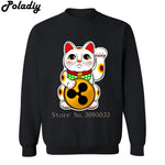 XRP Lucky  Maneki Neko XRP Ripple sweatshirt cryptocurrency warm men Hoody men fashion cool o-neck sweatshirts Hoodies - Crypto gear and stuff