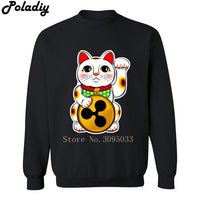 XRP Lucky  Maneki Neko XRP Ripple sweatshirt cryptocurrency warm men Hoody men fashion cool o-neck sweatshirts Hoodies - Crypto gear and stuff