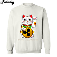 XRP Lucky  Maneki Neko XRP Ripple sweatshirt cryptocurrency warm men Hoody men fashion cool o-neck sweatshirts Hoodies - Crypto gear and stuff