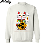 XRP Lucky  Maneki Neko XRP Ripple sweatshirt cryptocurrency warm men Hoody men fashion cool o-neck sweatshirts Hoodies - Crypto gear and stuff