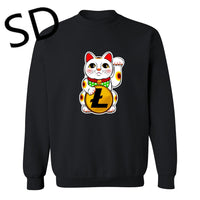 Dropshipping 3D Hoodies Men Litecoin Lucky Cat Maneki Neko Litecoin Sweatshirt Men moletom masculino poleron hombre crypto Tops - Crypto gear and stuff