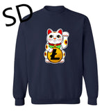 Dropshipping 3D Hoodies Men Litecoin Lucky Cat Maneki Neko Litecoin Sweatshirt Men moletom masculino poleron hombre crypto Tops - Crypto gear and stuff