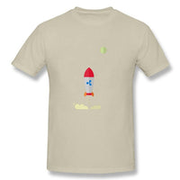 Ripple XRP Rocket Spaceship Crypto Currency T Shirts Men Short Sleeve O-neck Top Quality Loose Shirt - Crypto gear and stuff