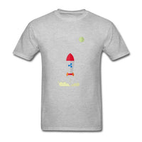 Ripple XRP Rocket Spaceship Crypto Currency T Shirts Men Short Sleeve O-neck Top Quality Loose Shirt - Crypto gear and stuff