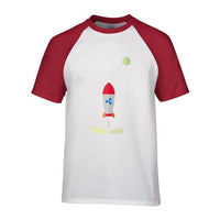Ripple XRP Rocket Spaceship Crypto Currency T Shirts Men Short Sleeve O-neck Top Quality Loose Shirt - Crypto gear and stuff