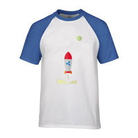 Ripple XRP Rocket Spaceship Crypto Currency T Shirts Men Short Sleeve O-neck Top Quality Loose Shirt - Crypto gear and stuff