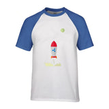 Ripple XRP Rocket Spaceship Crypto Currency T Shirts Men Short Sleeve O-neck Top Quality Loose Shirt - Crypto gear and stuff