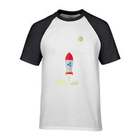 Ripple XRP Rocket Spaceship Crypto Currency T Shirts Men Short Sleeve O-neck Top Quality Loose Shirt - Crypto gear and stuff