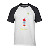 Ripple XRP Rocket Spaceship Crypto Currency T Shirts Men Short Sleeve O-neck Top Quality Loose Shirt - Crypto gear and stuff