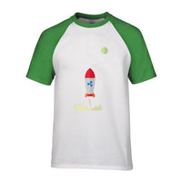 Ripple XRP Rocket Spaceship Crypto Currency T Shirts Men Short Sleeve O-neck Top Quality Loose Shirt - Crypto gear and stuff