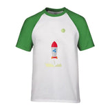 Ripple XRP Rocket Spaceship Crypto Currency T Shirts Men Short Sleeve O-neck Top Quality Loose Shirt - Crypto gear and stuff