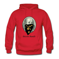Bitcoin Bandit Men Pullovers Hoodies Sweatshirt Black Clothing Streetwear Casual Tracksuit Basketballs - Crypto gear and stuff