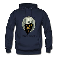 Bitcoin Bandit Men Pullovers Hoodies Sweatshirt Black Clothing Streetwear Casual Tracksuit Basketballs - Crypto gear and stuff