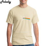 TRON T Shirt Men's Geek Custom Short Sleeve Valentine's Plus Size Team Cryptocurrency   floyd rainbow Tee Shirts - Crypto gear and stuff