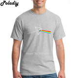 TRON T Shirt Men's Geek Custom Short Sleeve Valentine's Plus Size Team Cryptocurrency   floyd rainbow Tee Shirts - Crypto gear and stuff