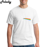 TRON T Shirt Men's Geek Custom Short Sleeve Valentine's Plus Size Team Cryptocurrency   floyd rainbow Tee Shirts - Crypto gear and stuff