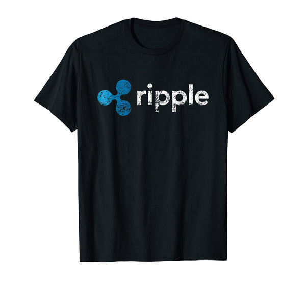 Ripple Logo Crypto XRP Coin T-shirt MENS OR WOMEN - Crypto gear and stuff