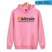 Bitcoin Hooded Hoodies Men Sweatshirt Winter Fashion Virtual Currency Logo Men Hoodies And Sweatshirt Funny Clothes - Crypto gear and stuff