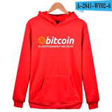 Bitcoin Hooded Hoodies Men Sweatshirt Winter Fashion Virtual Currency Logo Men Hoodies And Sweatshirt Funny Clothes - Crypto gear and stuff