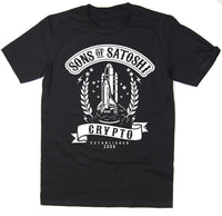 Sons Of Satoshi T-Shirt - Bitcoin In 6 colors - Crypto gear and stuff