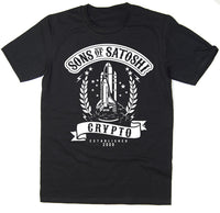 Sons Of Satoshi T-Shirt - Bitcoin In 6 colors - Crypto gear and stuff