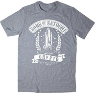 Sons Of Satoshi T-Shirt - Bitcoin In 6 colors - Crypto gear and stuff