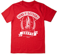 Sons Of Satoshi T-Shirt - Bitcoin In 6 colors - Crypto gear and stuff