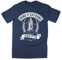 Sons Of Satoshi T-Shirt - Bitcoin In 6 colors - Crypto gear and stuff