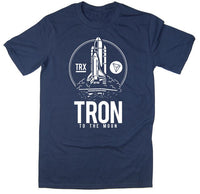 tron to the moon trx rocket t shirts - Crypto gear and stuff