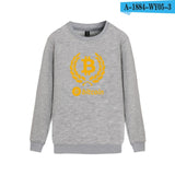 Bitcoin Capless hoodies men sweatshirt Fashion Funny Autumn mens hoodies and sweatshirt Virtual currency Clothes - Crypto gear and stuff