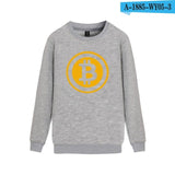 Bitcoin Capless hoodies men sweatshirt Fashion Funny Autumn mens hoodies and sweatshirt Virtual currency Clothes - Crypto gear and stuff