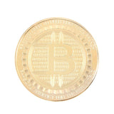 2017 Bitcoin Commemorative Coin Collectible BTC Coins Gold Plate Art Collection Gift Physical Metal Antique Imitation Home Decor - Crypto gear and stuff