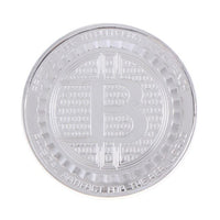 2017 Bitcoin Commemorative Coin Collectible BTC Coins Gold Plate Art Collection Gift Physical Metal Antique Imitation Home Decor - Crypto gear and stuff